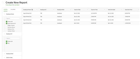 Hourly Report Examples 的图像结果