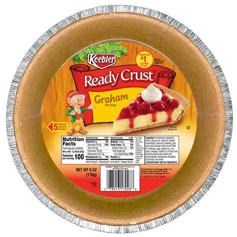 Amazon.com : Keebler Ready Crust, Pie Crust, Chocolate, 9-inch, No-Bake ...