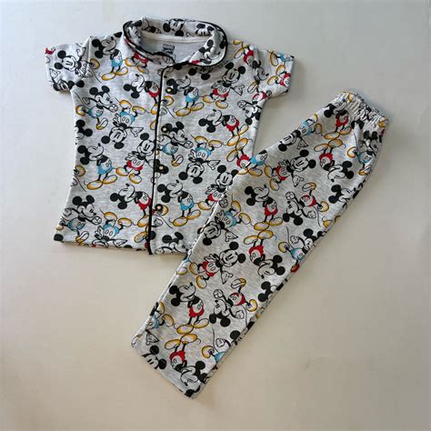 Mickey - Kids Collar Night Suit – inbawears.com