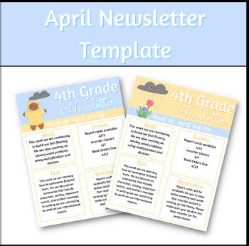 Rezultat imagine pentru Spring Newsletter Template