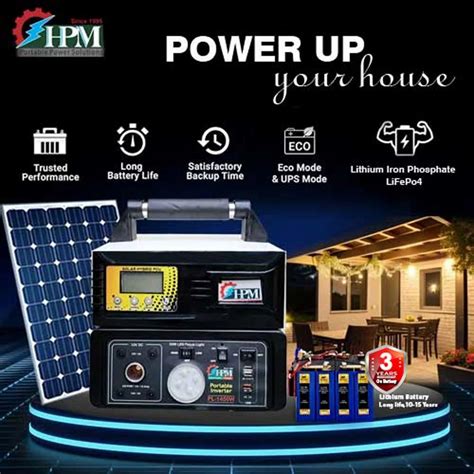Home Inverter - 1450VA Inverter with In-Built Lithium Battery, PL-1450W ...