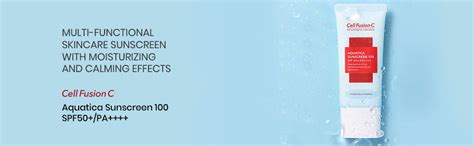 Cell Fusion C Aquatica Sunscreen 100 SPF50+/PA++++ 50ml : Amazon.in: Beauty