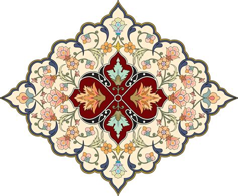 floral islamic art
