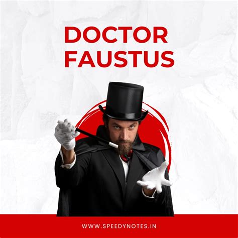 Detailed summary - Doctor Faustus - Speedy Notes