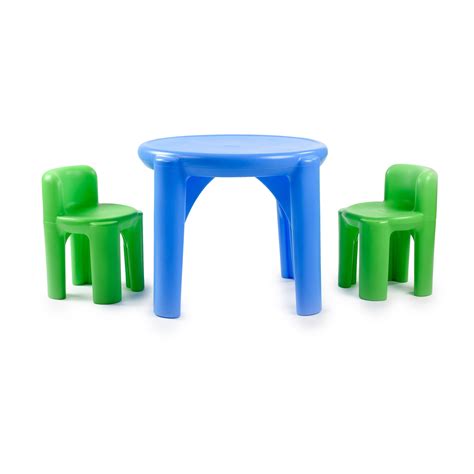 Little Tikes Table and Chair Set, Multi-Color, for India | Ubuy