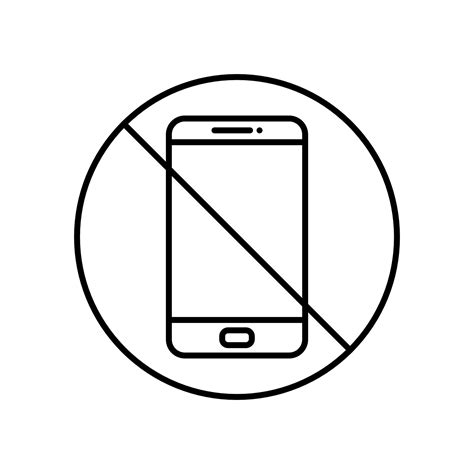 No Cell Phone Sign Clip Art