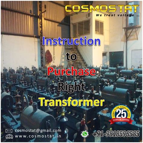 Instruction To Purchase The Right Transformer - Your Trusted Supplier ...