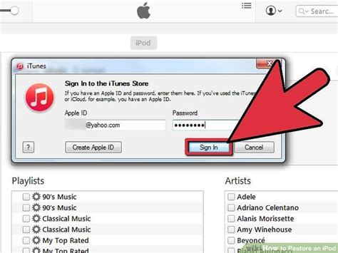 Image result for Restore iPod From Computer