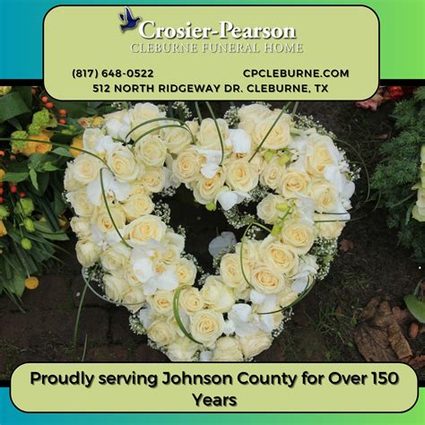 Crosier-Pearson Cleburne Funeral Home | Cleburne TX