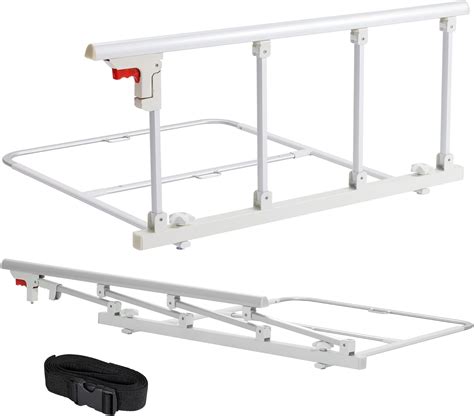 Amazon.com: ELENKER Bed Safety Rail, Folding Bed Assist Handle ...