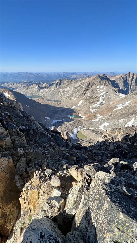 Granite Peak, Montana. Solo summit via SW Ramp, Aero Lakes Approach on ...