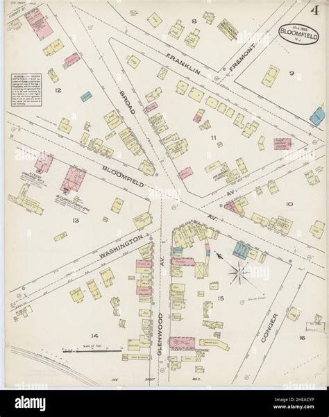 Map of new bloomfield hi-res stock photography and images - Alamy
