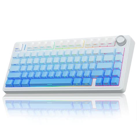Amazon.in: Buy AULA F75 Mechanical Keyboard Gaming, 2.4 GHz/Type-C/BT5 ...