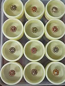 Glamyou Bindi Box Long Multicolored Crystal Bindis Bridal Face Forehead ...