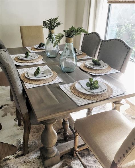 how to decorate a dining room table for everyday