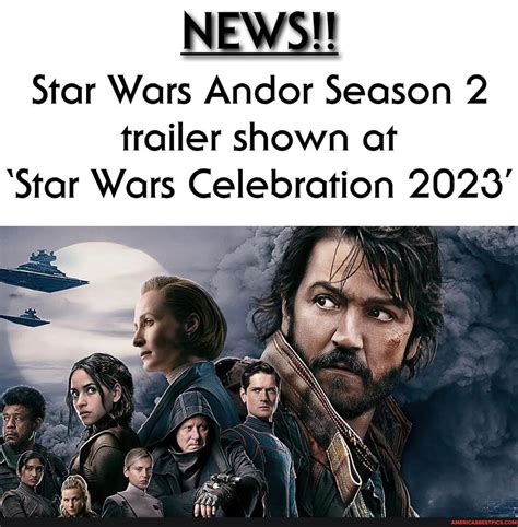 Star Wars Andor Season 2 trailer shown at 'Star Wars Celebration 2023 ...