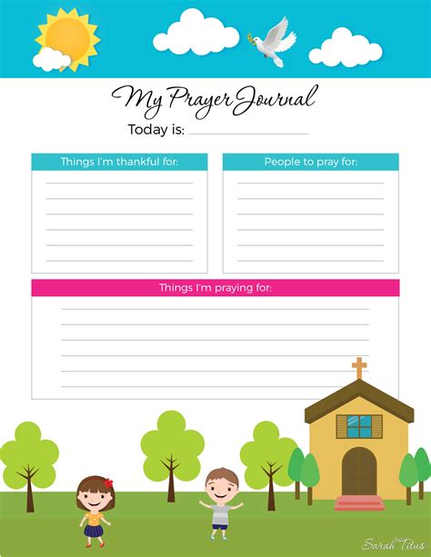 How to Start a Kid's Prayer Journal - Sarah Titus
