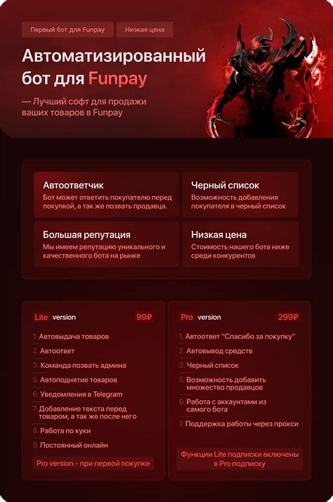 Купить BOT FunPay, фанпей бот автовыдача FunPayHelpers дешево за 104