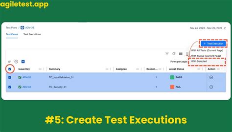 Execute Test 的图像结果