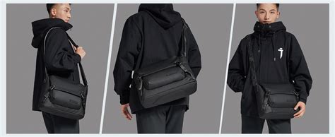 Arctic Hunter Large Sling Bag for Men 11L Thin Materials Side Bag for ...