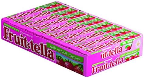 Fruitella, Strawberry Flavour, Chewy Toffee Stick Pack, 900 g- Pack of ...