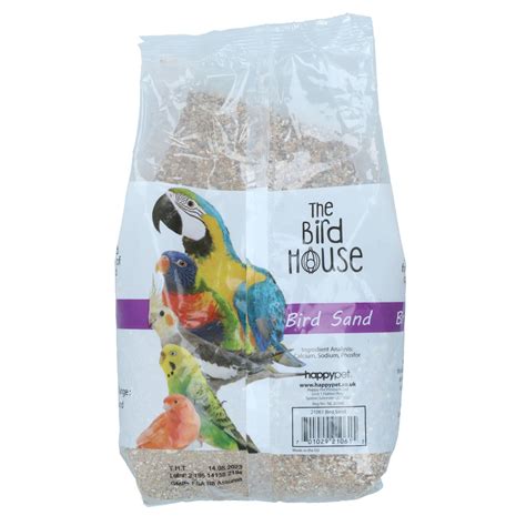 HANFORD TRAILERS 2kg Parrot Bird Sand With Oyster Calcium & Minerals ...