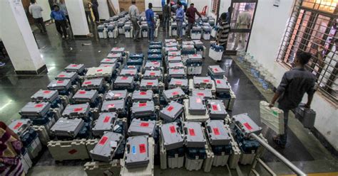Lok Sabha elections: EC says EVMs are safe in strongrooms, allegations ...