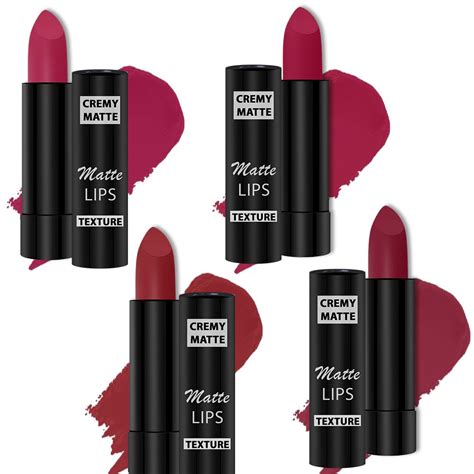 Buy Ramp Walk Cremy Matte Stick Lipstick Pack of 4 lipsticks for women ...