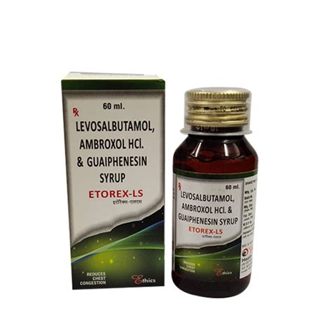 ETOREX-LS 60ML Syrup Ethics Healthcare Pvt. Ltd.