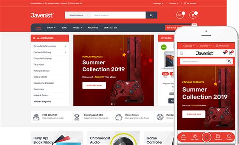 javenist v1 0 multipurpose ecommerce wordpress theme