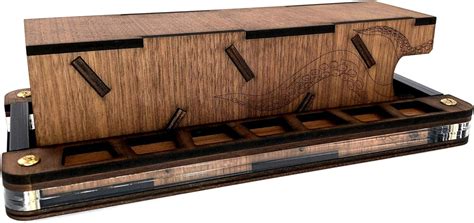 Buy C4Labs Deluxe Walnut Dice Tray - Walnut and Clear Acrylic Dice ...