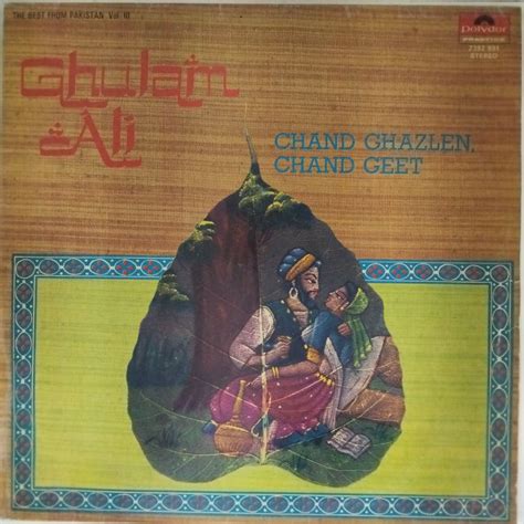 Ghulam Ali - Chand Ghazlen, Chand Geet (Vinyl) – MusicCircle