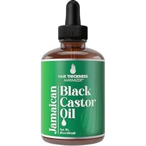 Buy 100% Organic Cold-Pressed Jamaican Black Castor Oil (1fl Oz) By ...