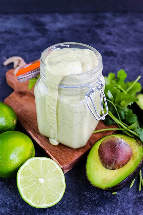 Avocado Lime Ranch Dressing Recipe | Just like Chick-fil-A's!