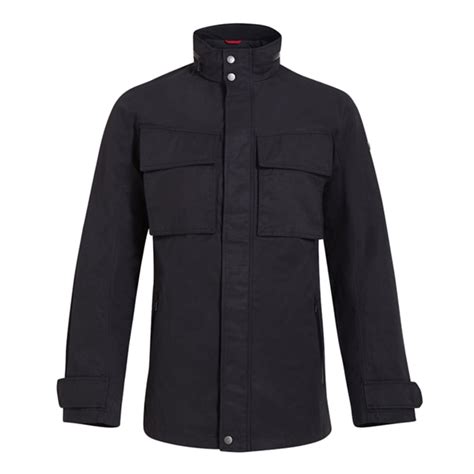 Buy Victorinox Black Canvas Jacket for Men Online | The Collective