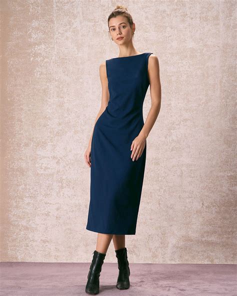 Boat neck dress – Artofit