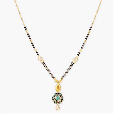 Enamel Gold Mangalsutra