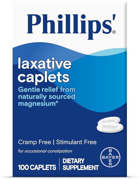 Phillips Magnesium Caplets, 100ct, Estimulante y Chile | Ubuy
