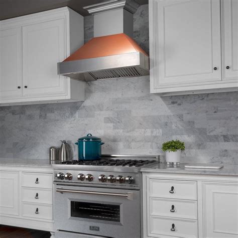 DuraSnow® Stainless Steel Range Hood with Copper Shell (8654C) – The ...