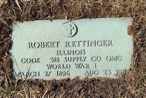 Robert Rettinger (1896-1958) – Find a Grave-äreminne