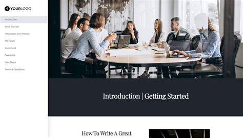 Sales Proposal Example 的图像结果