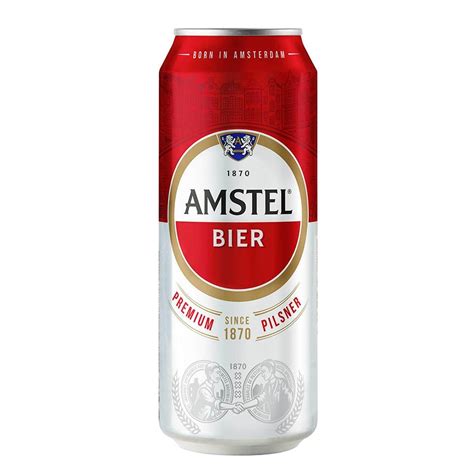 Amstel | Pivo svetlo Amstel limenka 0,5l | Maxi
