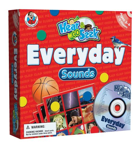 Hear & Go Seek Everyday Sounds : School Specialty Publishing: Amazon.in ...