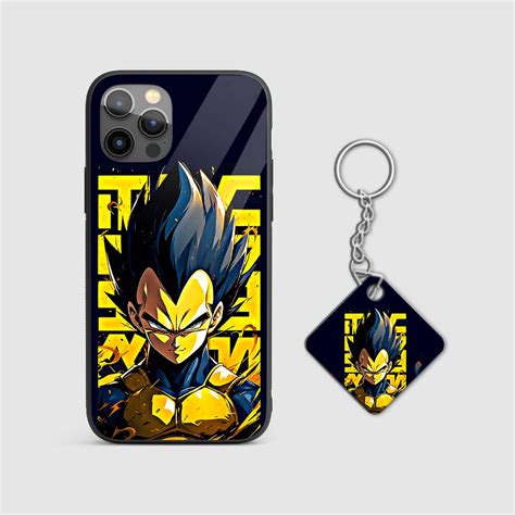 Vegeta Graphic Silicone Armored Phone Cover – Elite Saiyan Style