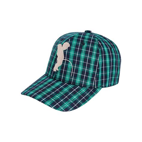 TOKEN PISSING ANGEL PLAID CAP - ASPHALT | REVERSE STORE