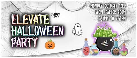 Elevate Halloween Party, Wells County Public Library, Bluffton, October ...