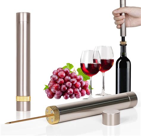 Amazon.com: GUEDIEO Wine Opener Air Pressure Wine Bottle Opener ...