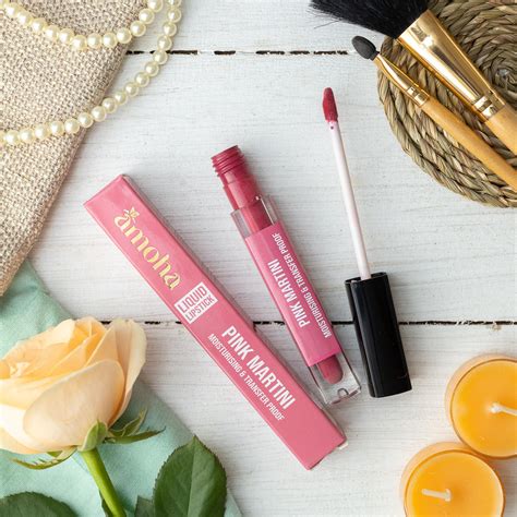 Amoha Liquid Lipstick - Pink Martini – Green Pharmacy Store