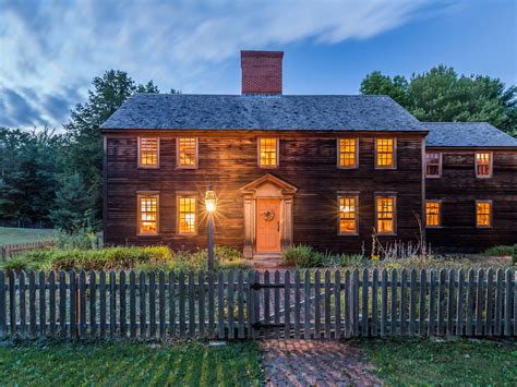 New England Colonial Farmhouse