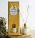 120 ml. Tuberose Jasmine Luxurious Veda Reed Diffuser in Round Glass Bottle
